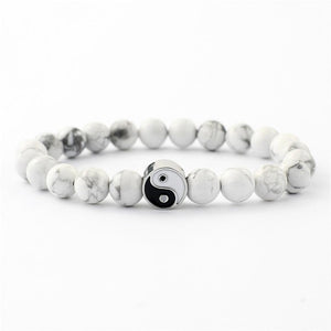 The YING&YOUNG bracelet white