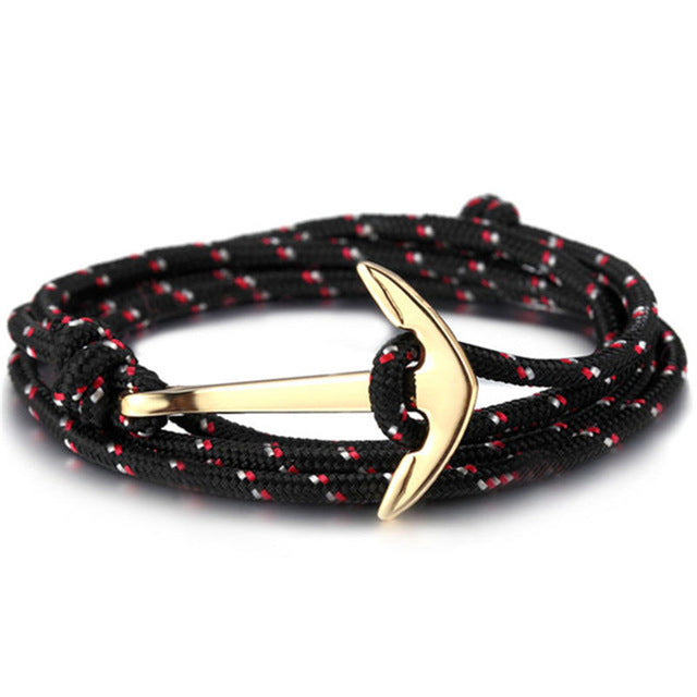 Style Nylon Rope Chain & Link Bracelets